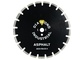 Диск алмазный сегментный 350 х 10 х 25,4 Diamond Industrial Asphalt по асфальту
