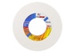Круг шлифовальный 350 х 100 х 203 мм 25A 60 O-P на керамике белый (ЛугаАбразив)