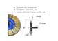 Щетка дисковая ЩДД 80 х 15 мм для дрелей S=8mm (щетка-крацовка)