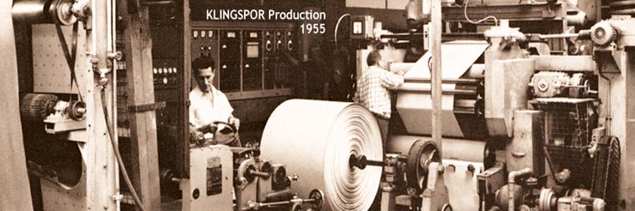Завод Klingspor 1955 г.